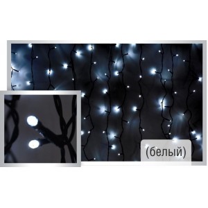  Дождь/LED curtain lights IP44 WHITE  2Mх 3M